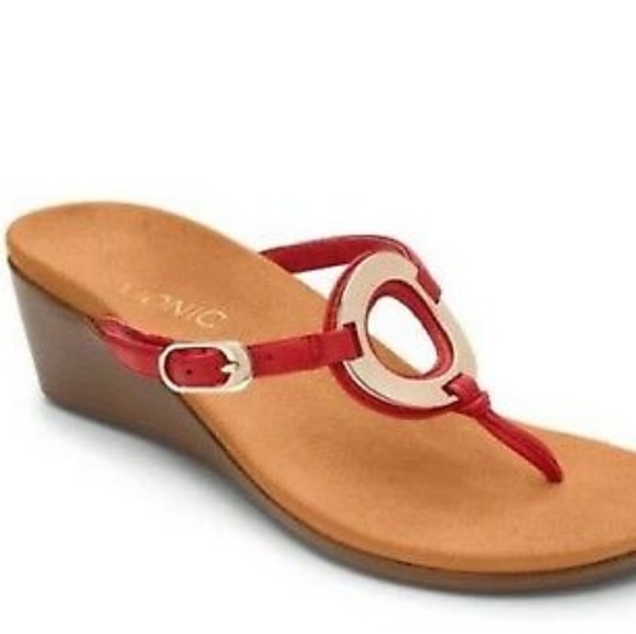 Vionic Wedge Sandals - Picture 1 of 11